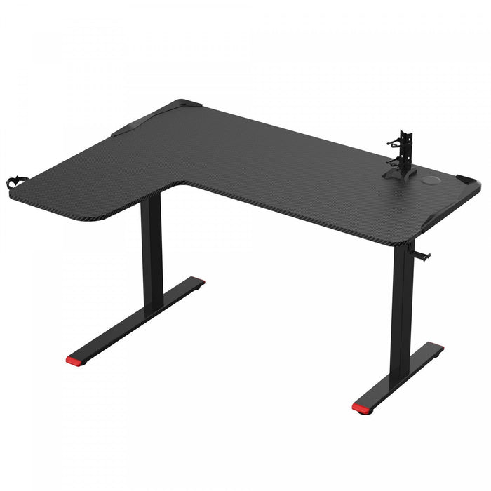Faze L-Shaped LED Gaming Desk 