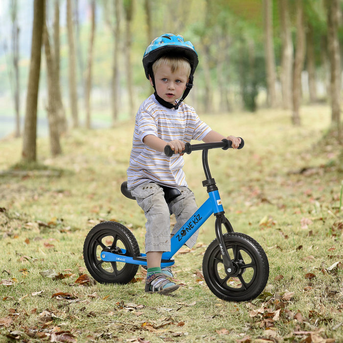 Qaba 12\" Kids Balance Bike No Pedal Bicycle Adjustable Seat And Handlebar Training Toddler Bike 3 - 