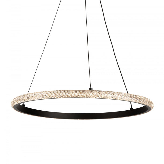 Nova 24 W LED Black Pendant 
