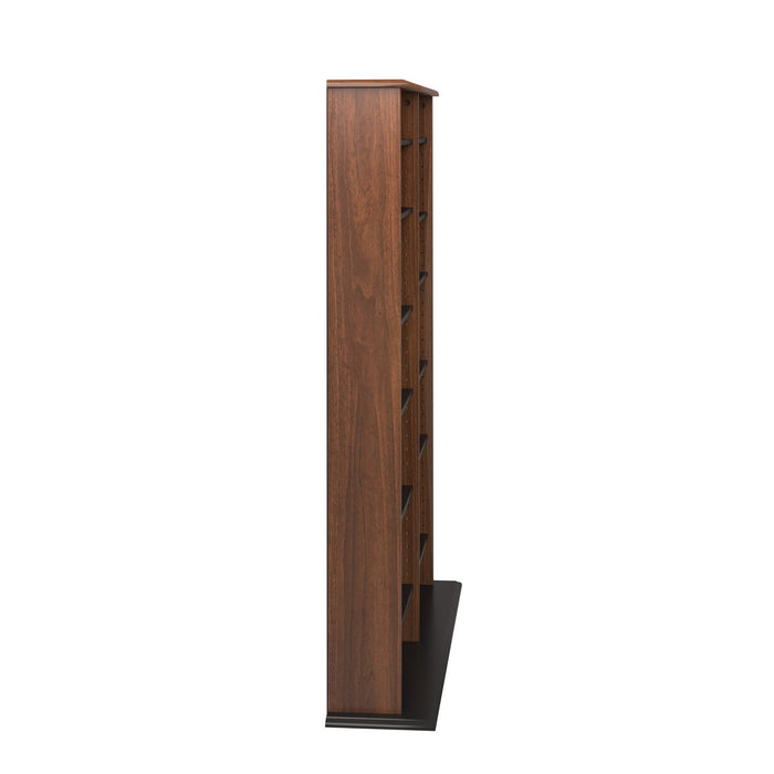 Double Width Wall Storage - Cherry Black