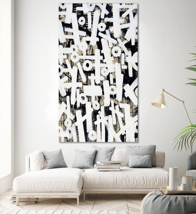 \"Strapped Ii\" Giant Art 84x48 Wall Art