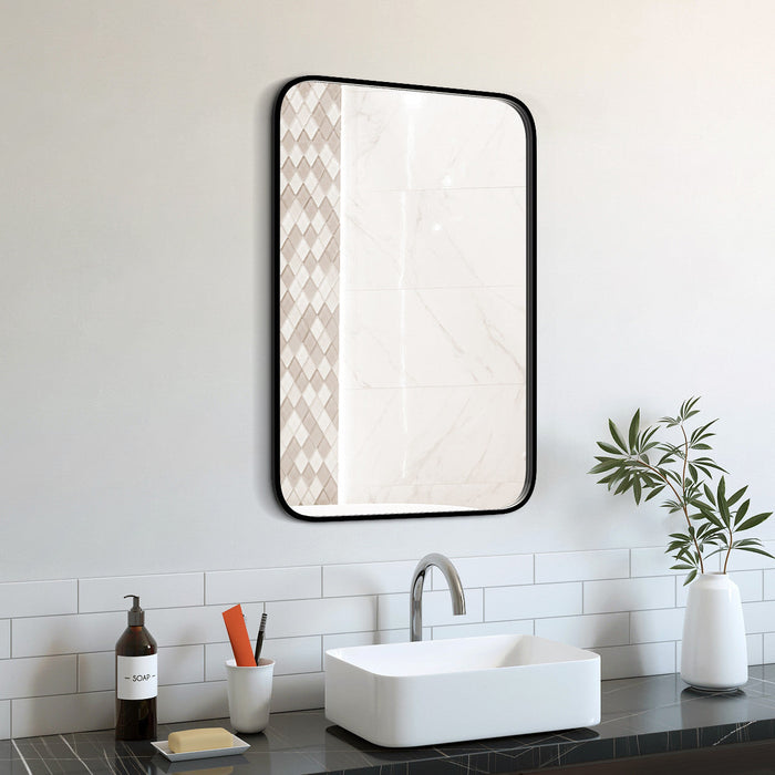 Jaxa Black 36\" Mirror