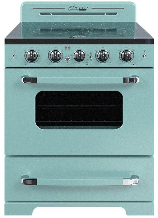 Classic Retro By Unique 30-Inch Convection Electric Range - UGP-30CR EC T 