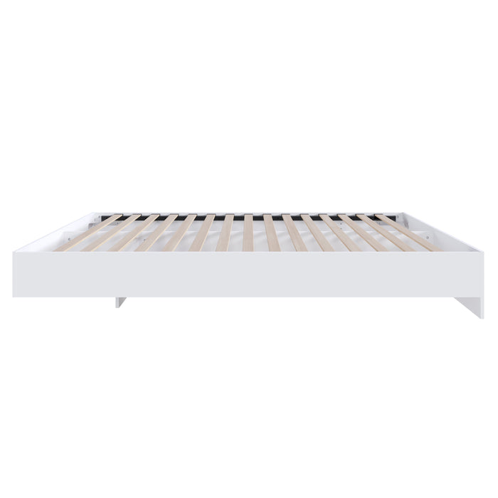 Nordika Full Platform Bed - White 