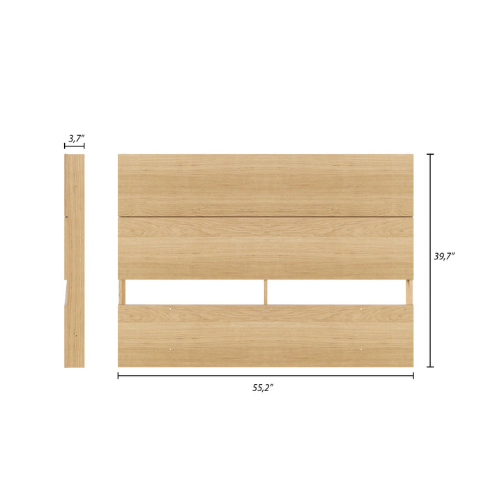 Nordika Full Panel Headboard - Natural Maple
