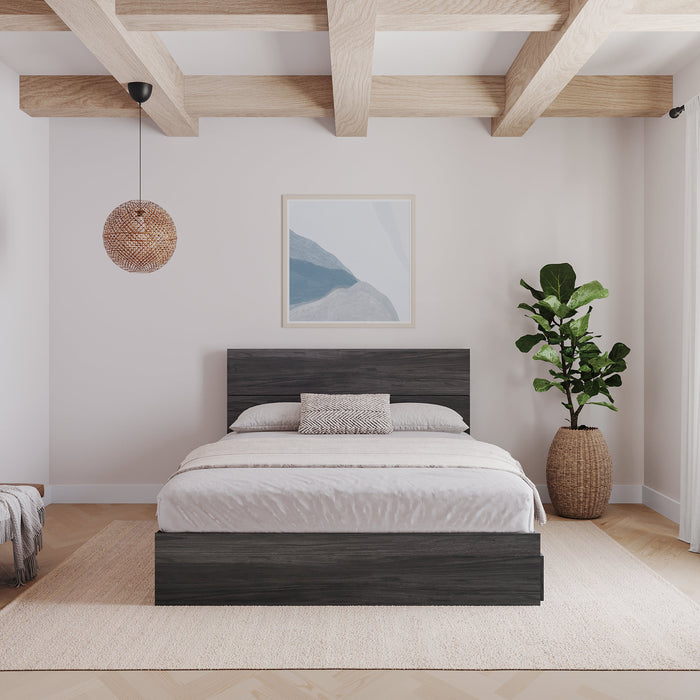 Nordika Full Panel Headboard - Grey 