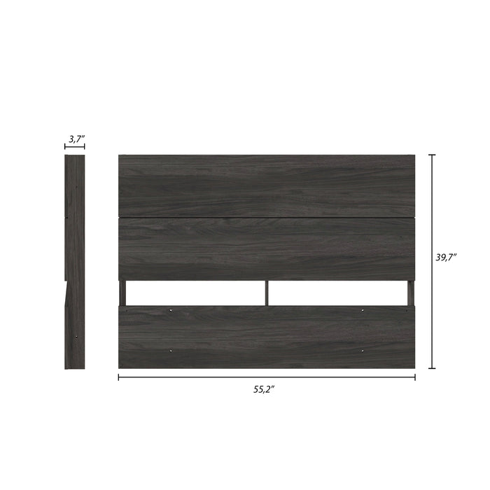 Nordika Full Panel Headboard - Grey 