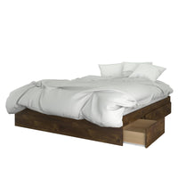 Nordika Queen Platform Bed - Truffle 
