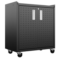 Manhattan Comfort Fortress Textured Metal 31.5