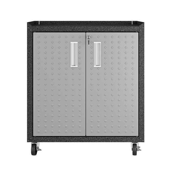 Fortress 31.5\" Mobile Garage Cabinet with Shelves 