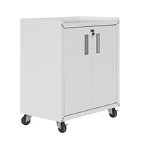 Manhattan Comfort Fortress Textured Metal 31.5