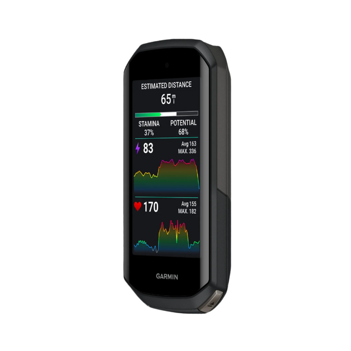 Garmin Edge 1050 Premium Cycling Computer - Vivid Color Touchscreen Display, Built-in Speaker, Advan