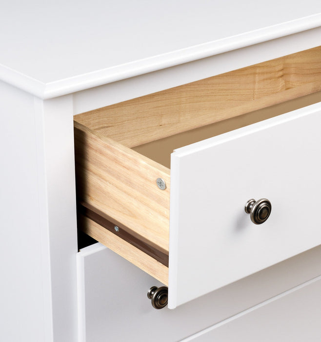 Monterey Tall 2-Drawer Nightstand - White