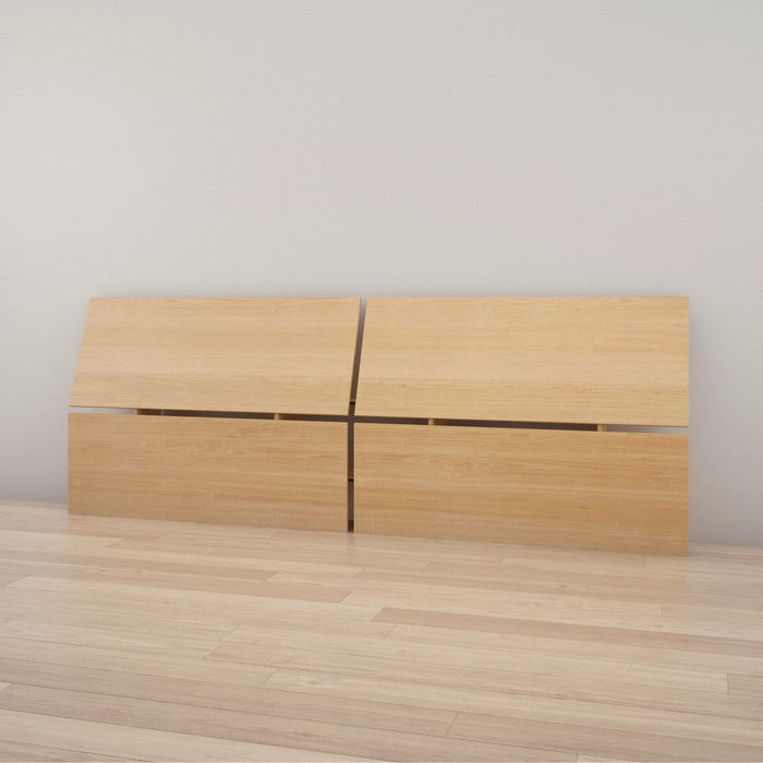 Nordika Queen Panoramic Panel Headboard - Natural Maple 
