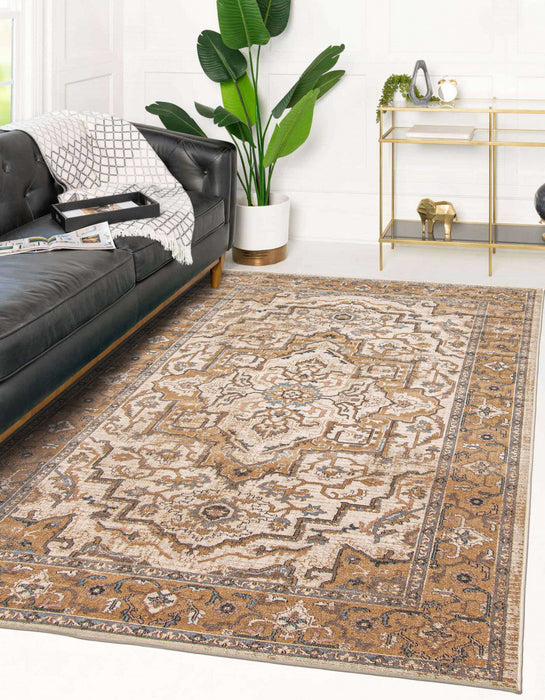 Stassie Ivory Area Rug - 5'0\" X 8'0\"  