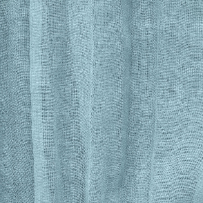 Habitat Paloma Cream Sheer Dual Header Curtain Panel - 52 x 63