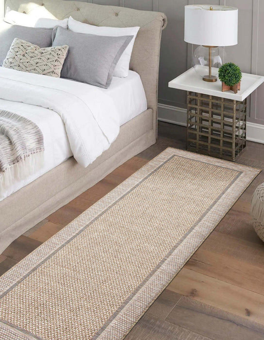 Brooks Taupe Area Rug - 2'8\" x 8'2\"