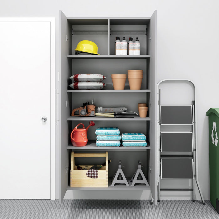 Hangups 36-inch Garage Storage Cabinet - Light Gray 