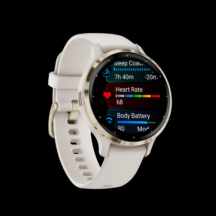 Garmin Venu® 3s Gps Smartwatch - Health Tracker W/14 Days Battery Life, 41mm - Ivory Case