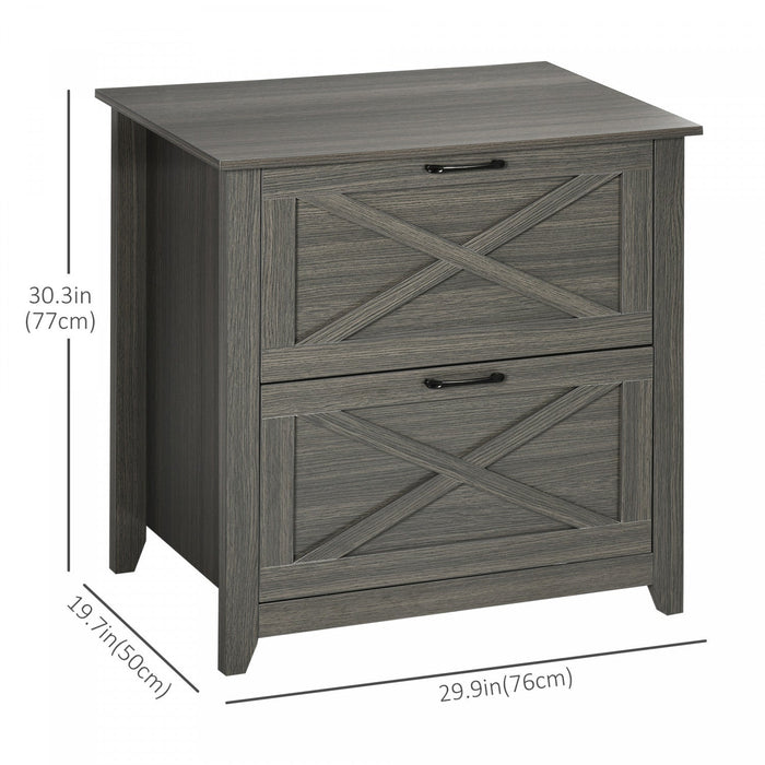 Vinsetto Veritcal Filing Cabinet With Hanging Bars For A4 Size