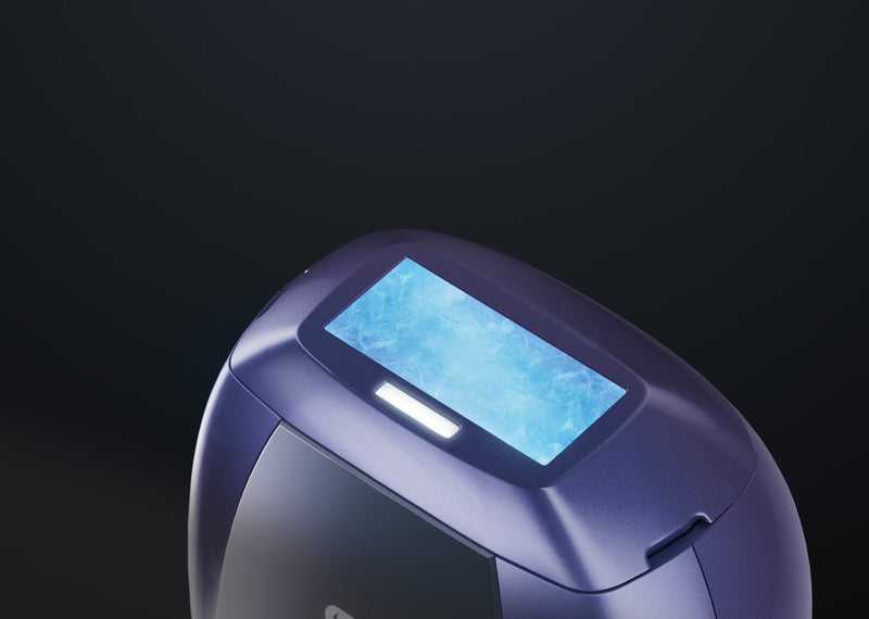 Ulike Air 10 IPL Laser Hair Removal Device - Dual Lights, SHR Mode & Ice Cooling - Purple