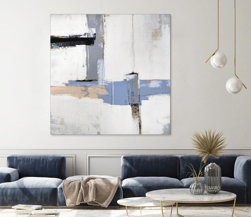 \"Broken Edges I\" Giant Art 72x72 Wall Art