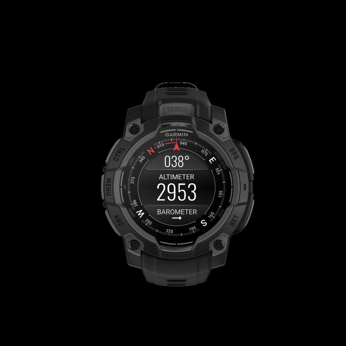 Garmin Instinct 3 Amoled Smartwatch 45 Mm - Rugged Military Spec 810, Compass, Barometric Altimeter 