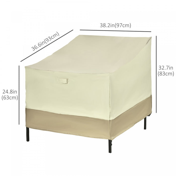 Outsunny 38.2" Single Seat Chair Sofa Cover