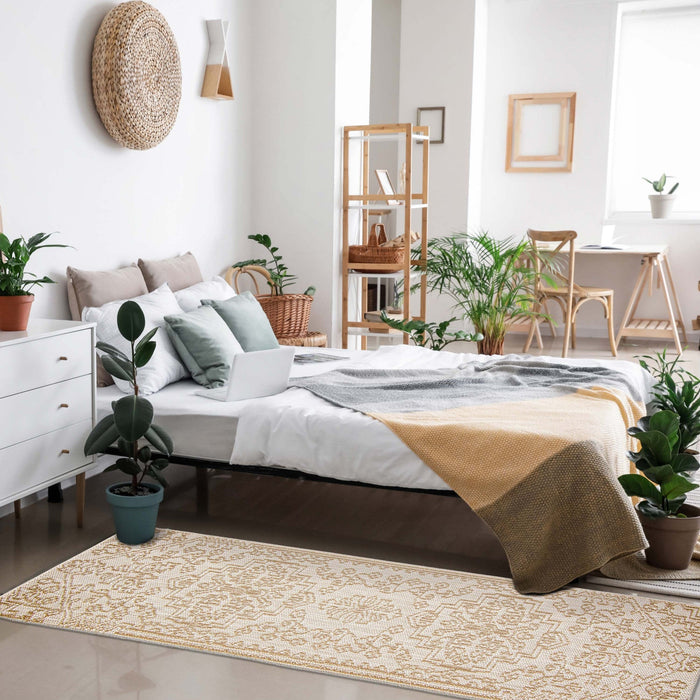 Halfrida Taupe Area Rug - 2'6\" x 12'0\"
