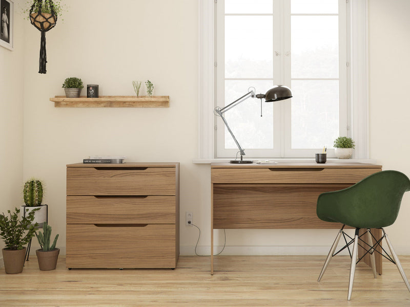 Nordika Filing Cabinet - Nutmeg 