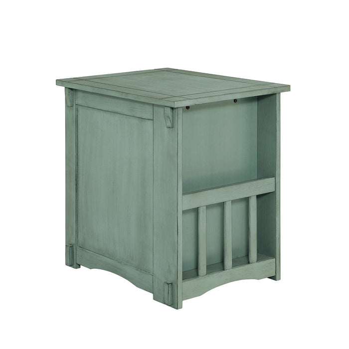 Parnell Chairside Table - Teal