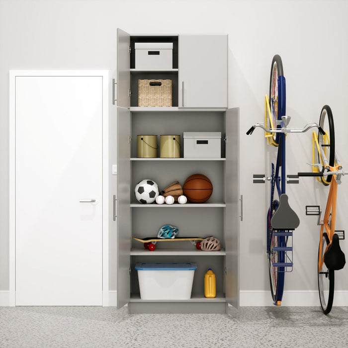Elite 32\" Stackable Wall Cabinet - Light Grey