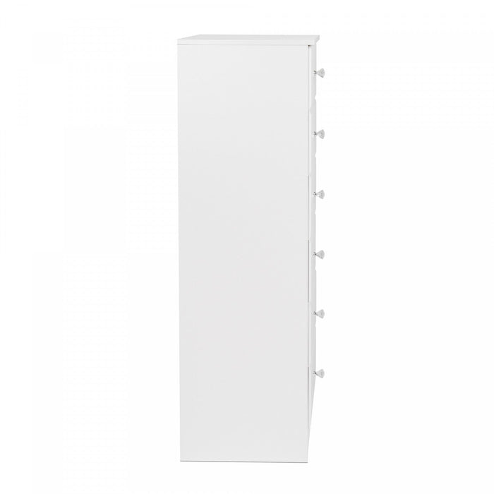 Astrid Kids 6-Drawer Tall Chest - White