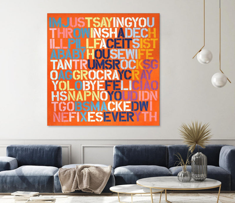 \"Cray Cray\" Giant Art 54x54 Wall Art