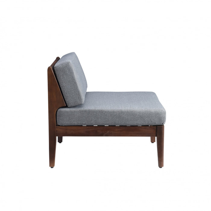 Summerlyn Fabric Indoor/Outdoor Patio Chair - Walnut