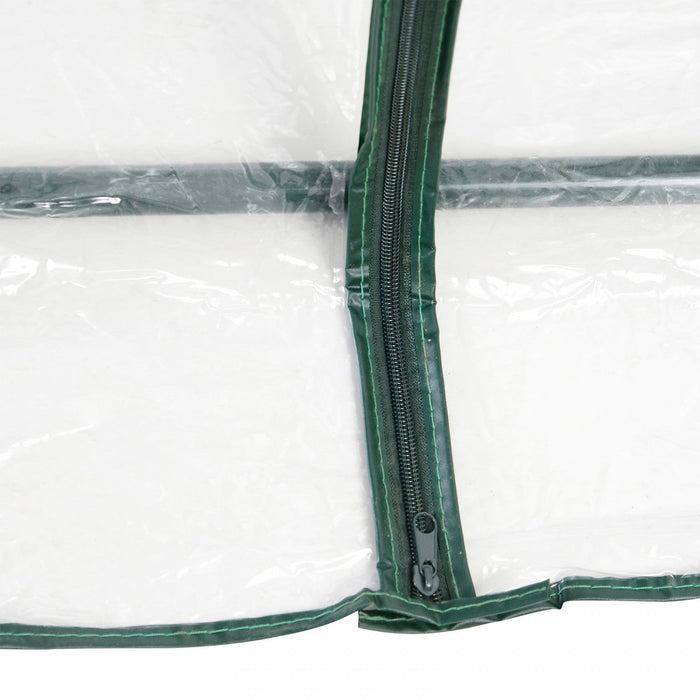 Outsunny 6.6' X 8.2' X 6.6' Dome Tunnel Greenhouse Plant Shed Garden Hot House Growing Tent W/ Roll 