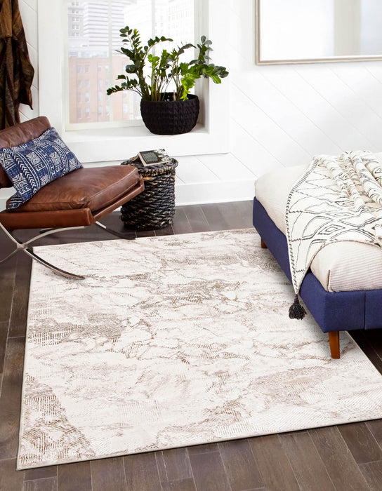 Nala Ivory Area Rug - 5'0\" X 8'0\"   