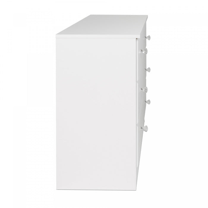 Astrid Kids 6-Drawer Dresser - White