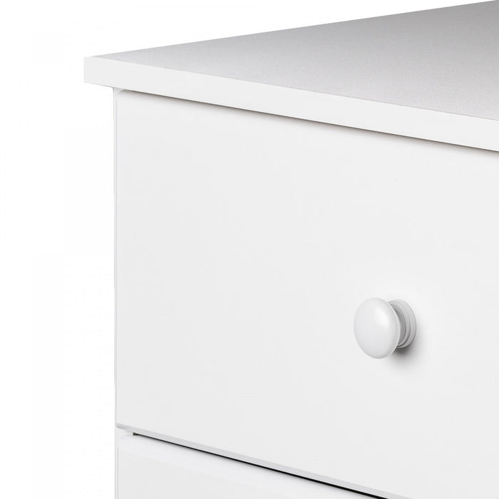 Astrid 4-Drawer Dresser - White