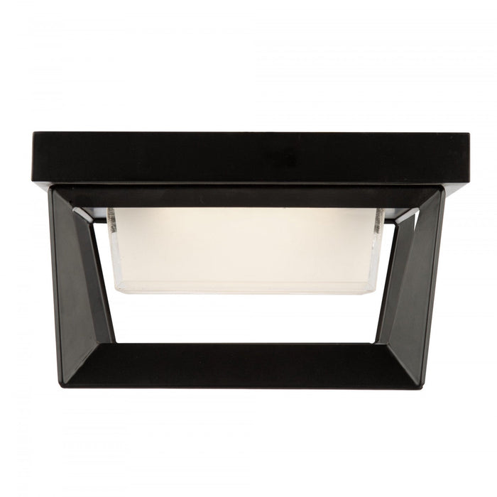 Waterbury 12 W LED Black Outdoor Flush Mount 