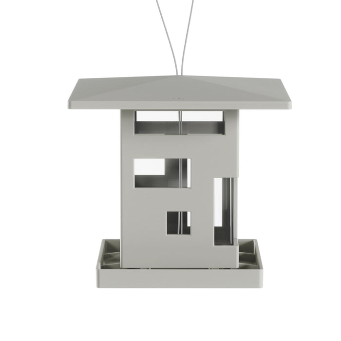 Umbra Bird House Feeder - Grey