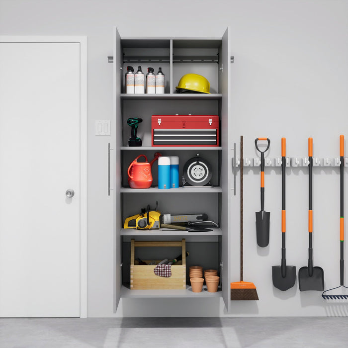 Hangups 30-inch Garage Storage Cabinet - Light Gray 
