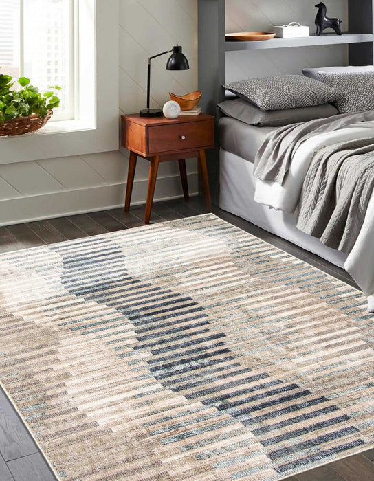 Kalliope Beige Area Rug - 8'0\" X 10'0\"  