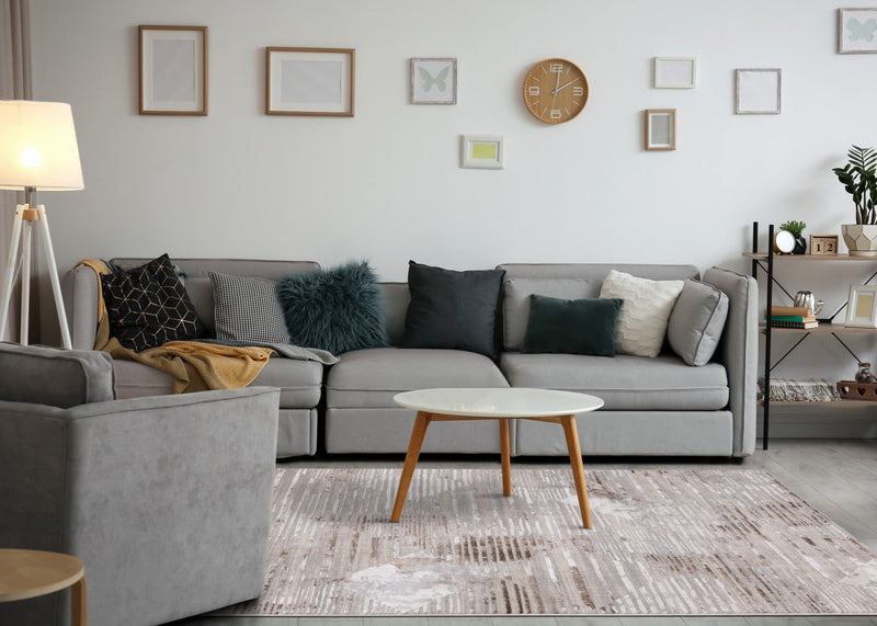 London Geometric Indoor Area Rug - 5'3\" x 7'7