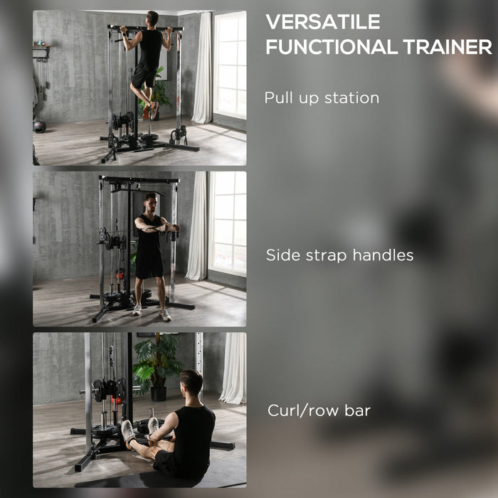 Soozier Home Gym Machine, 15-position Adjustable Training Workout Station
