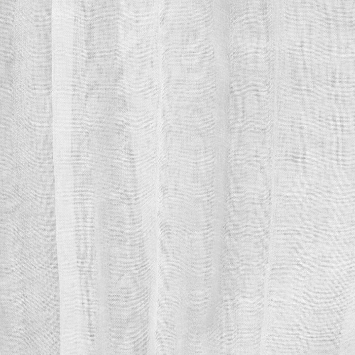 Habitat Paloma Apricot Sheer Dual Header Curtain Panel - 52 x 84