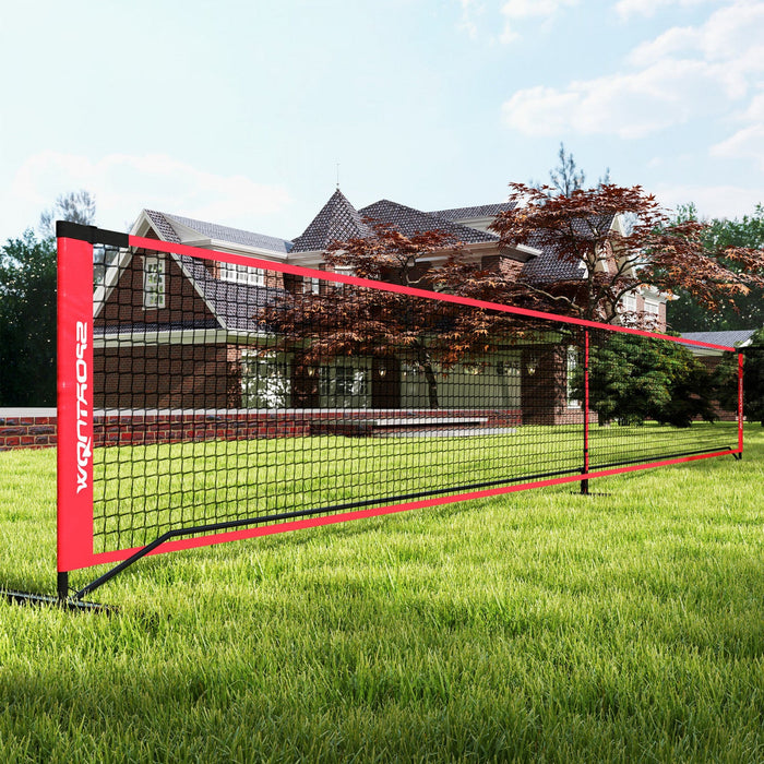 Soozier 22ft Regulation Size Portable Pickleball Net Set With Carrying Bag