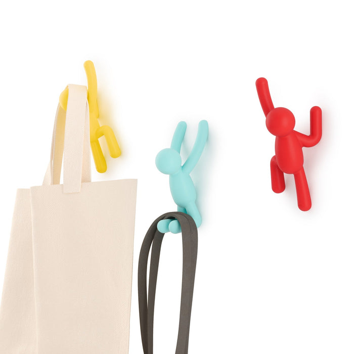 Umbra Buddy Wall Hooks - Multi-Colour
