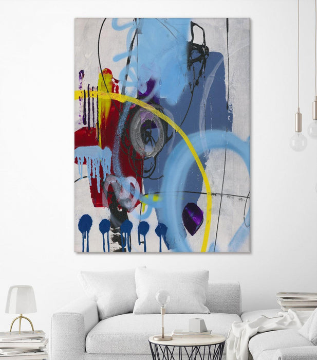 \"Live For The Applause I\" Giant Art 72x54 Wall Art