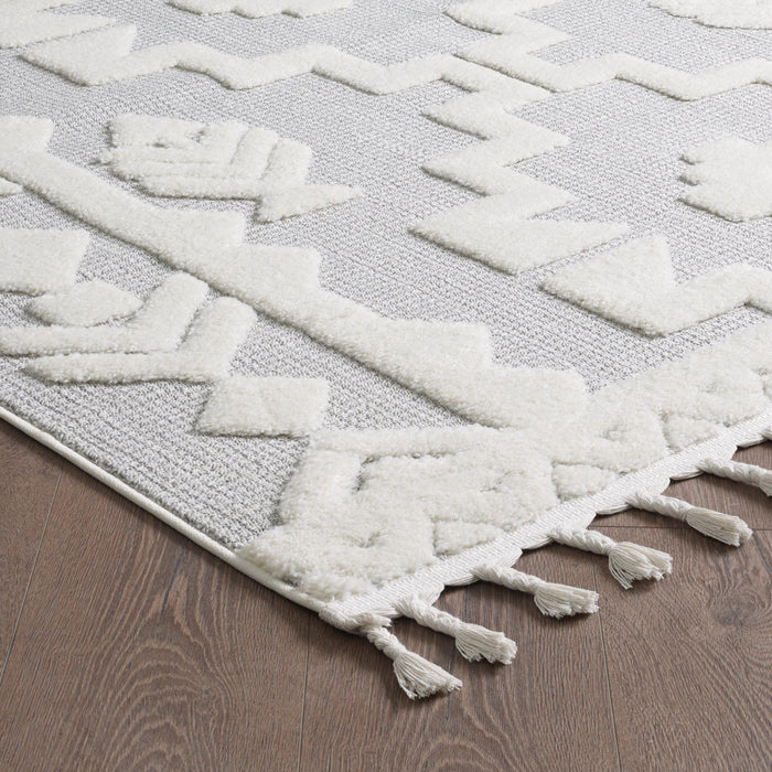 Quinto Tres Moroccan Shag Area Rug - 7'7\" x 10'